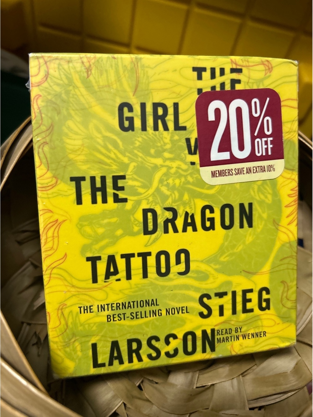 The Girl with the Dragon Tattoo by Stieg Larsson - Audiobook